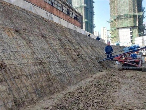 民乐建筑边坡支护